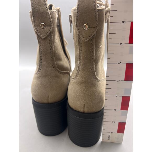 Dolce Vita Nigel Lace-up Bootie – Taupe Suede – Size 11 – NWOB - Picture 3 of 9